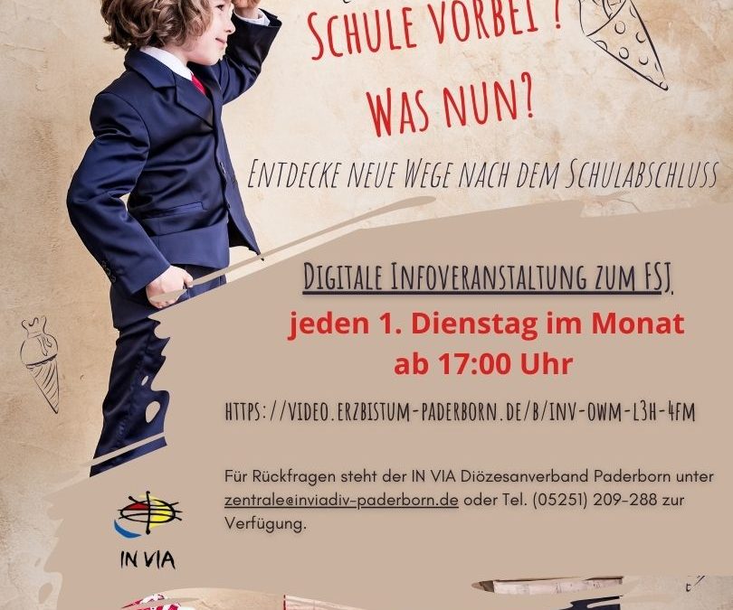 Digitale Infoveranstaltung zum Freiwilligen Sozialen Jahr